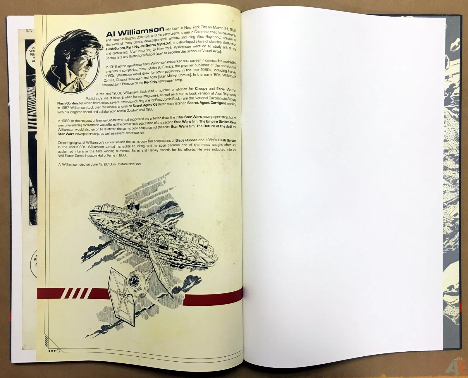 Al Williamson’s Star Wars: The Empire Strikes Back Artist’s Edition