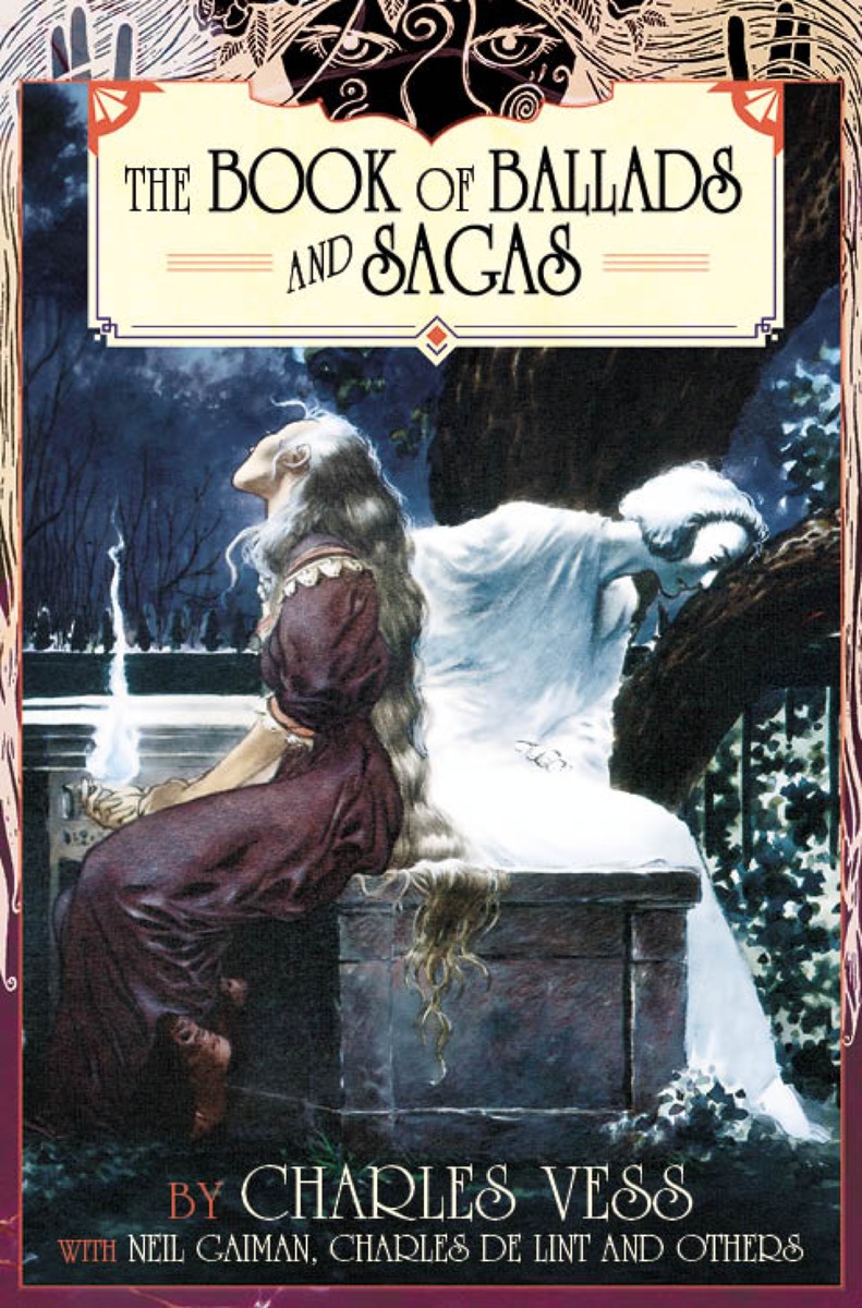 The Book Of Ballads And Sagas Original Art Edition cover
