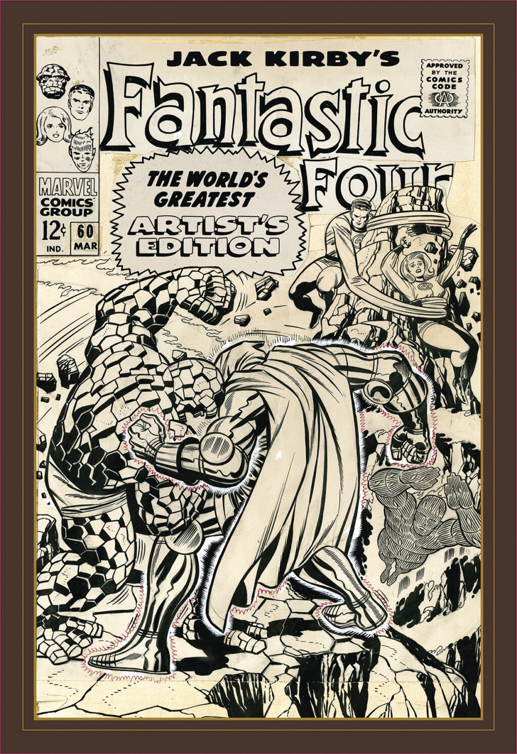 Jack Kirby's Fantastic Four The World's Greatest Artist's Edition cover