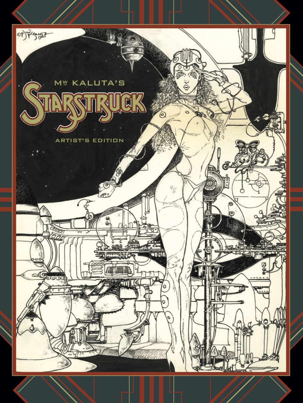 Michael Wm. Kaluta’s Starstruck: Artist’s Edition cover prelim