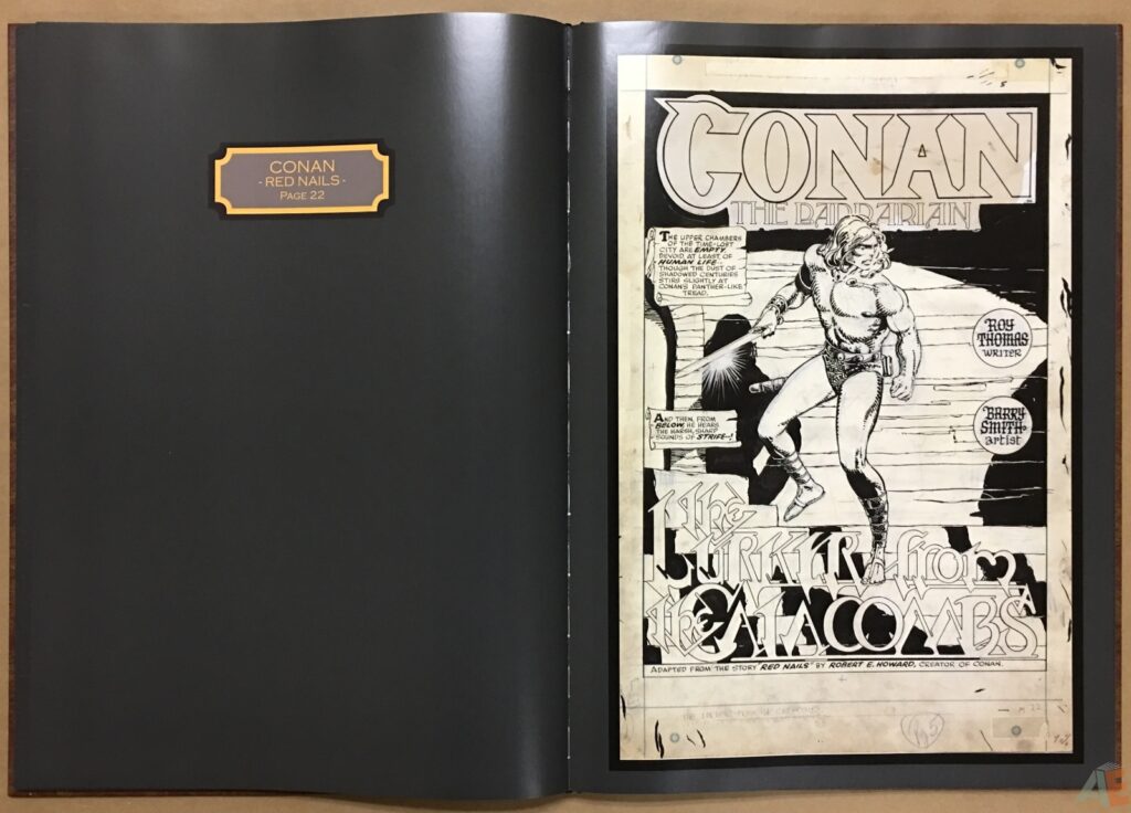 Conan: Red Nails Original Art Archives Volume 1