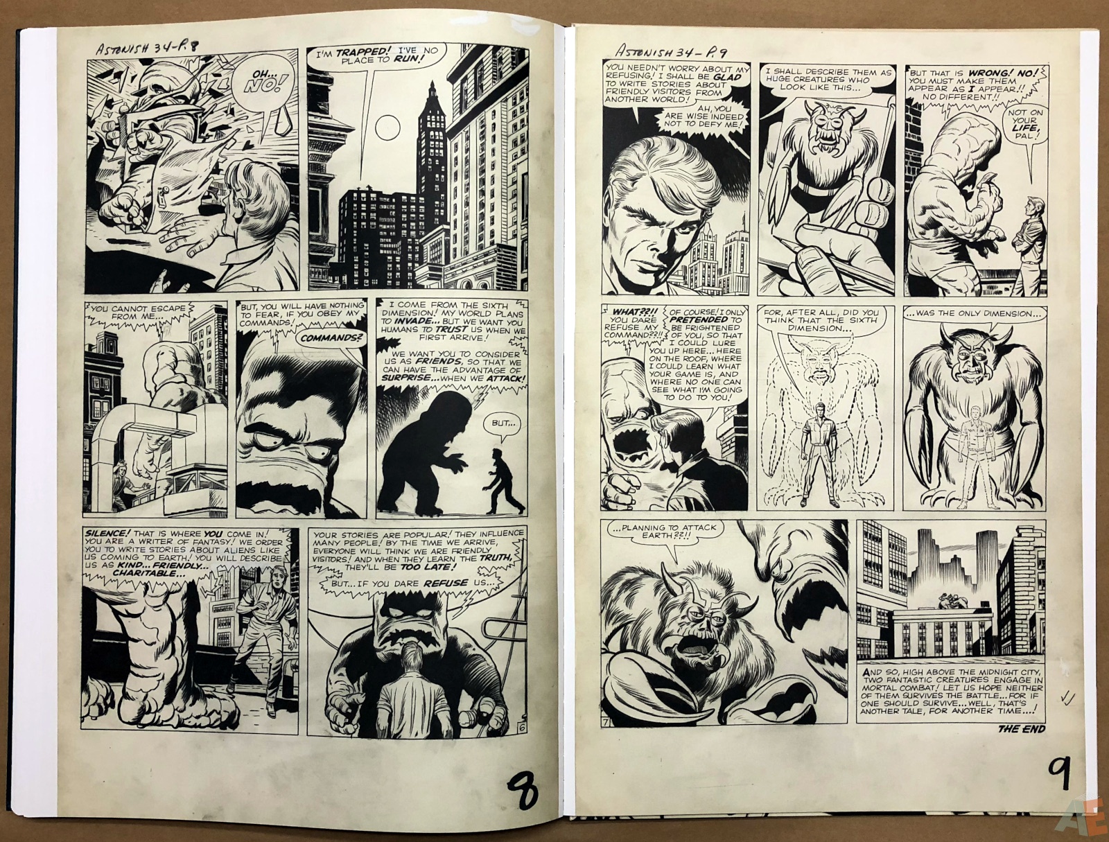 Jack Kirby's Marvel Heroes and Monsters Artist's Edition