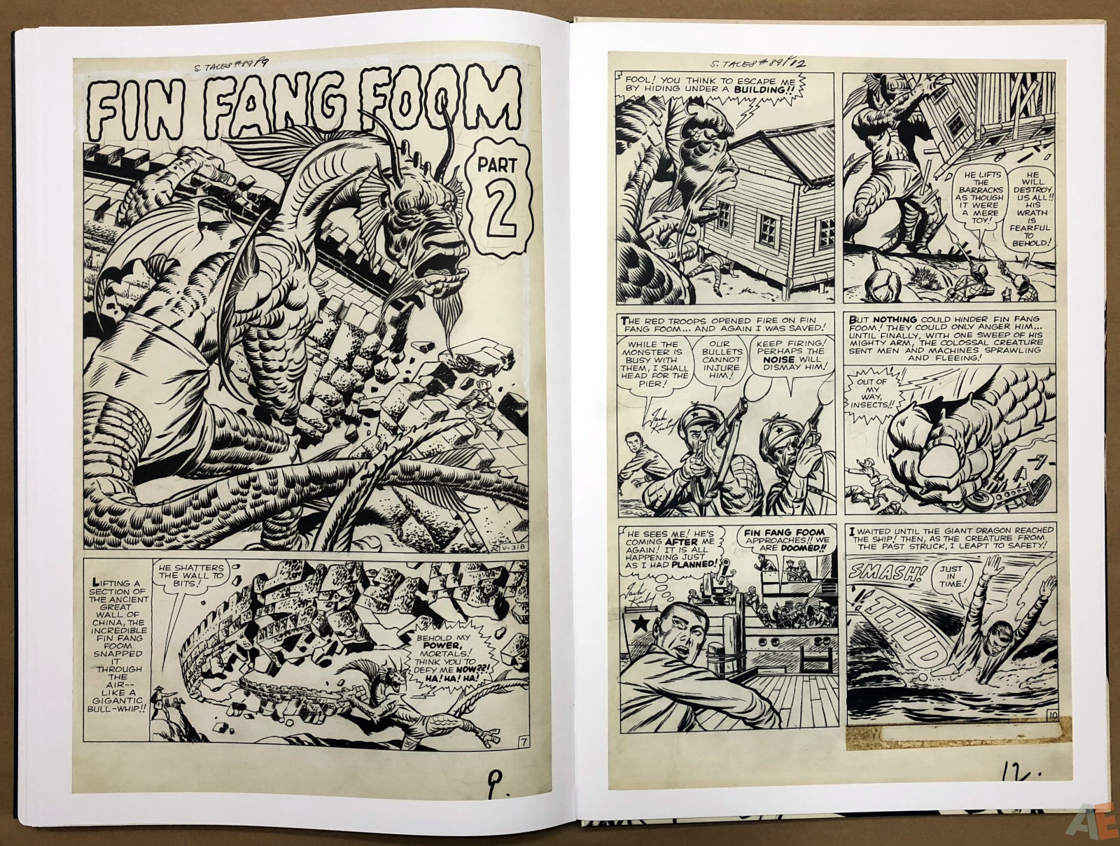 Jack Kirby's Marvel Heroes and Monsters Artist's Edition