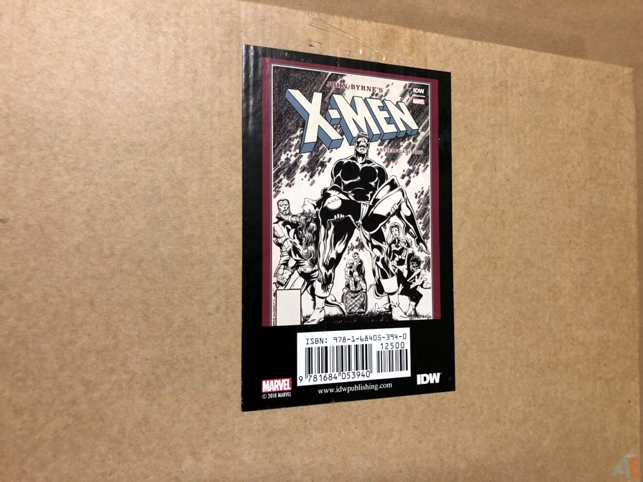 John Byrne’s XMen Artifact Edition Artist's Edition Index