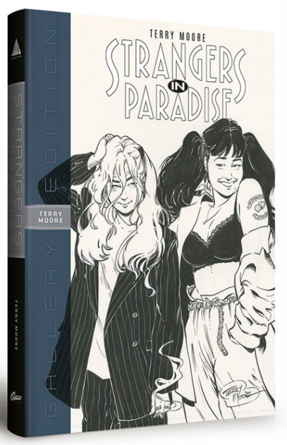 Terry Moore Strangers In Paradise Gallery Edition variant.