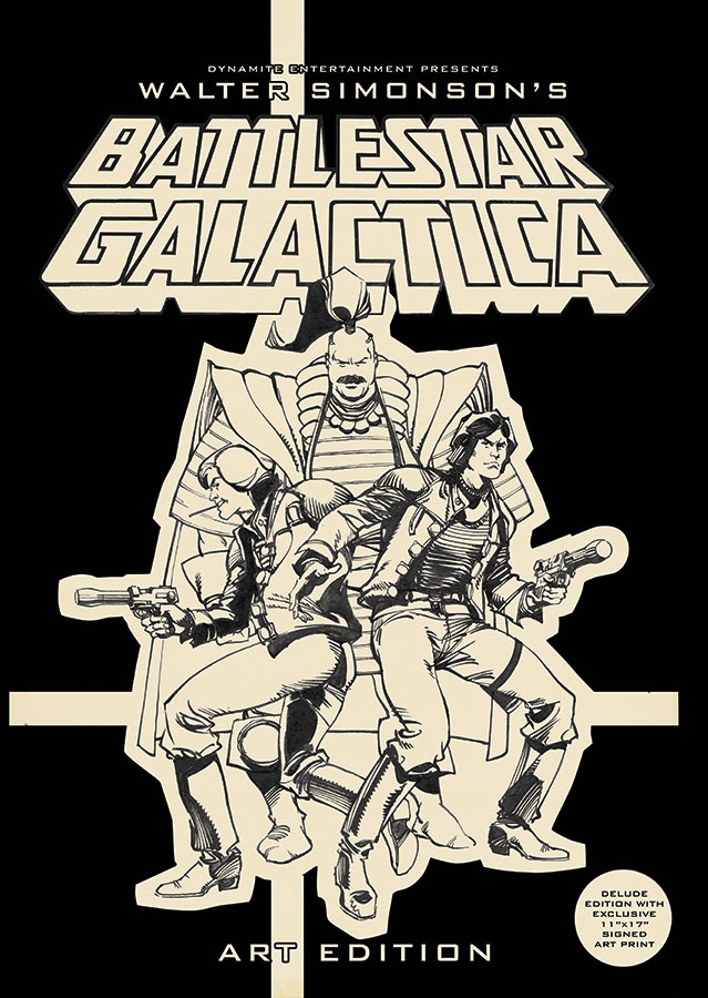 Walter Simonson’s Battlestar Galactica Art Edition variant.