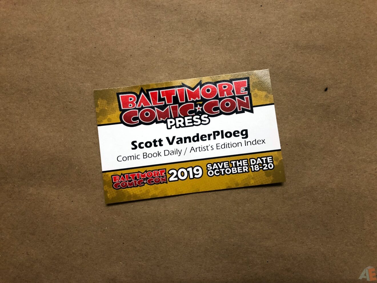Baltimore Comic*Con 2018