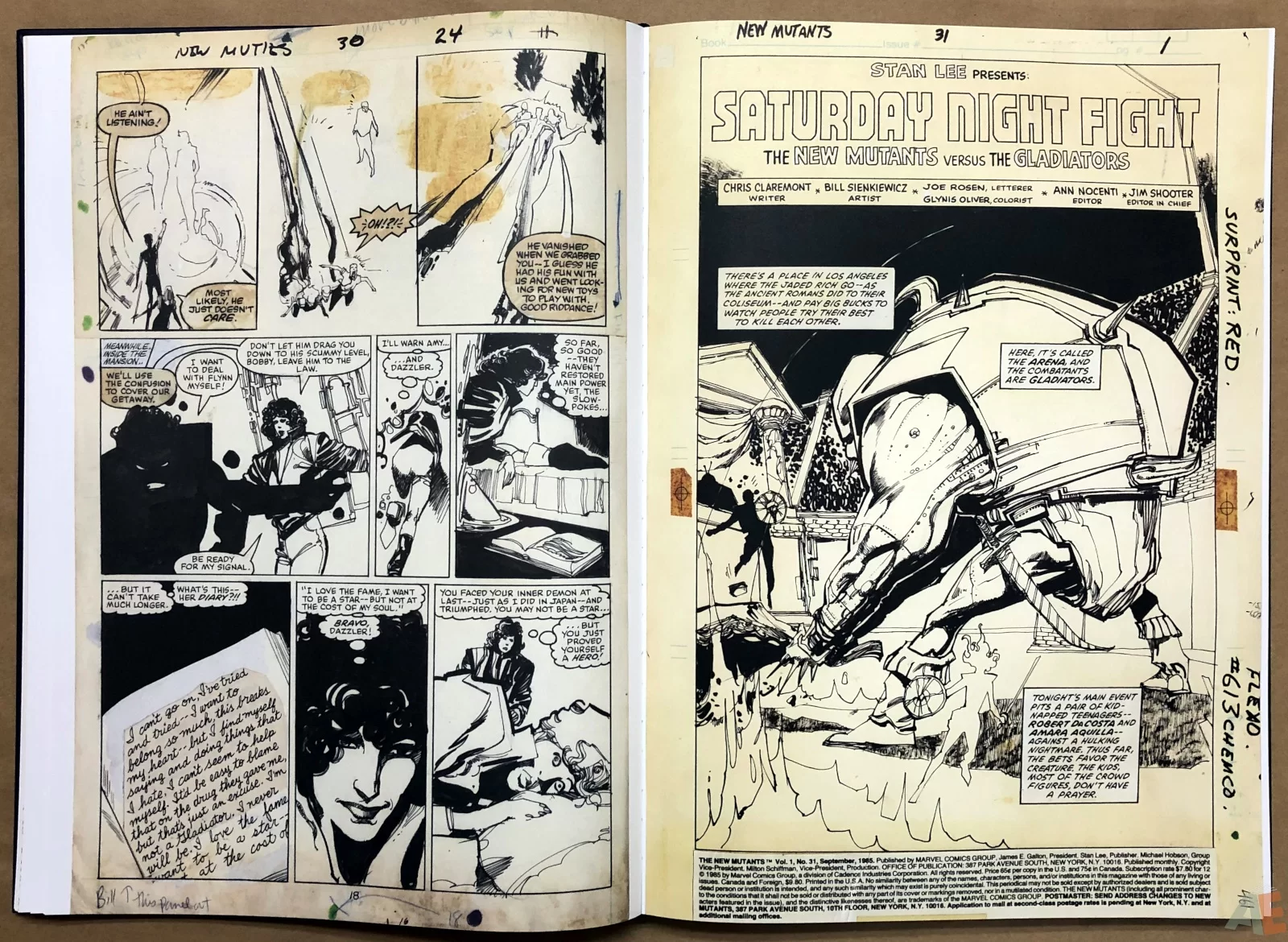 Bill Sienkiewicz’s Mutants and Moon Knights… and Assassins… Artifact Edition