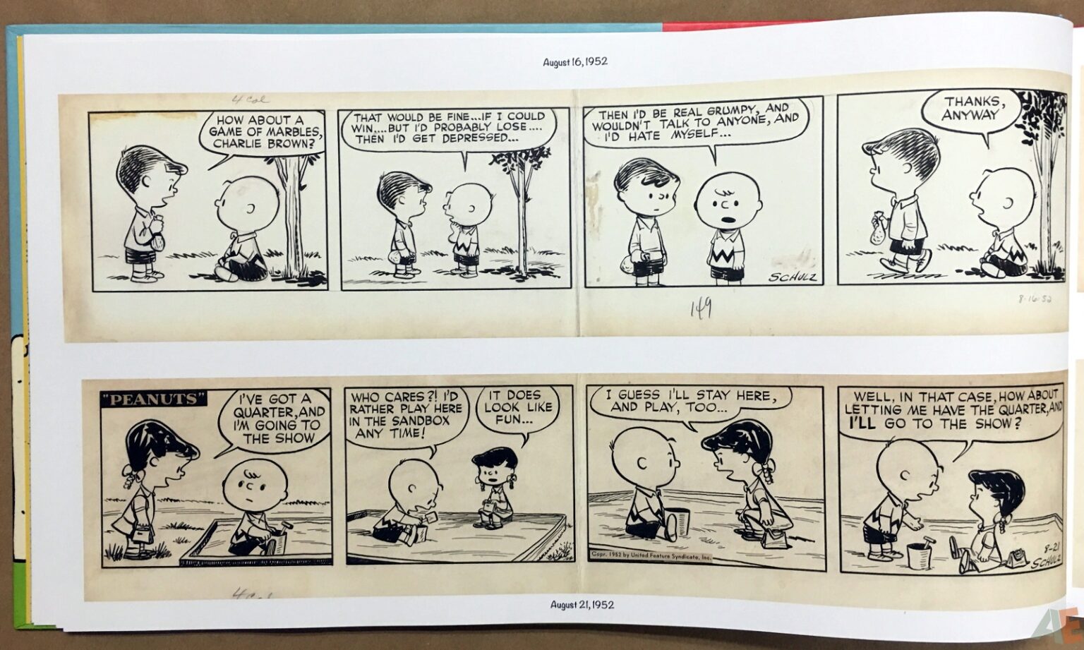 Charles M Schulz Peanuts Artists Edition • Artists Edition Index