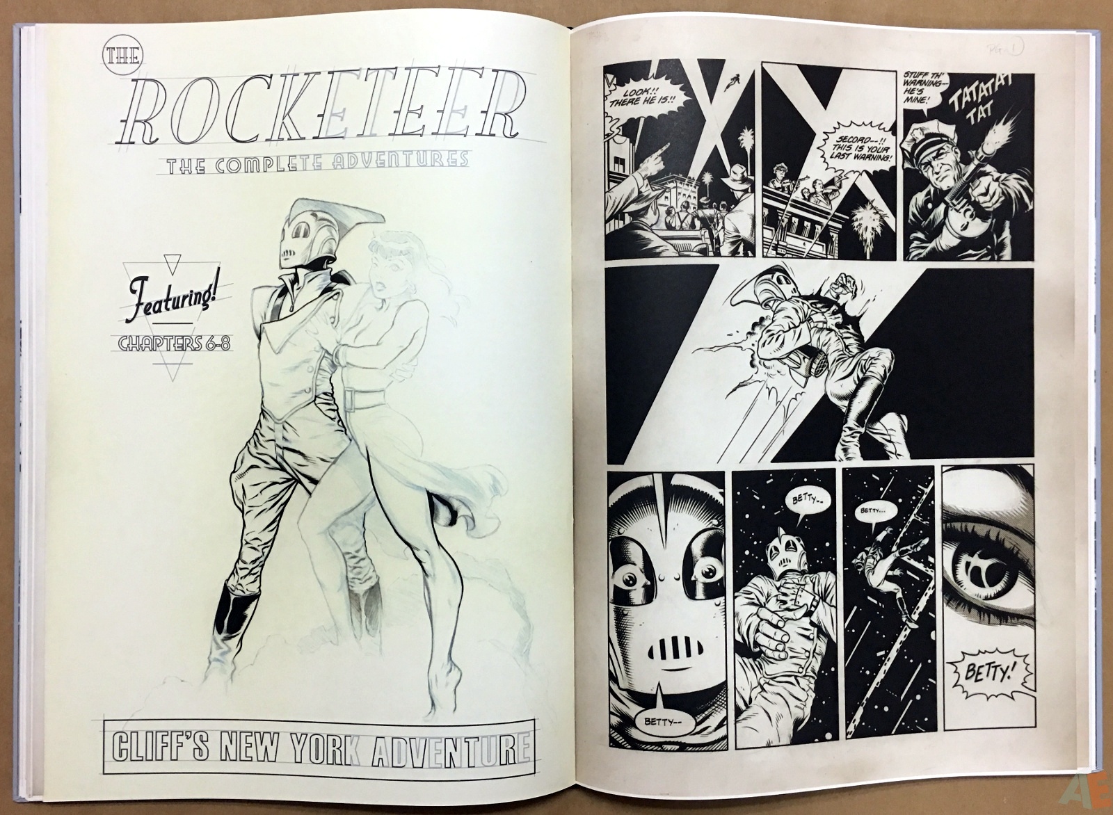 Dave Stevens’ The Rocketeer Artist’s Edition