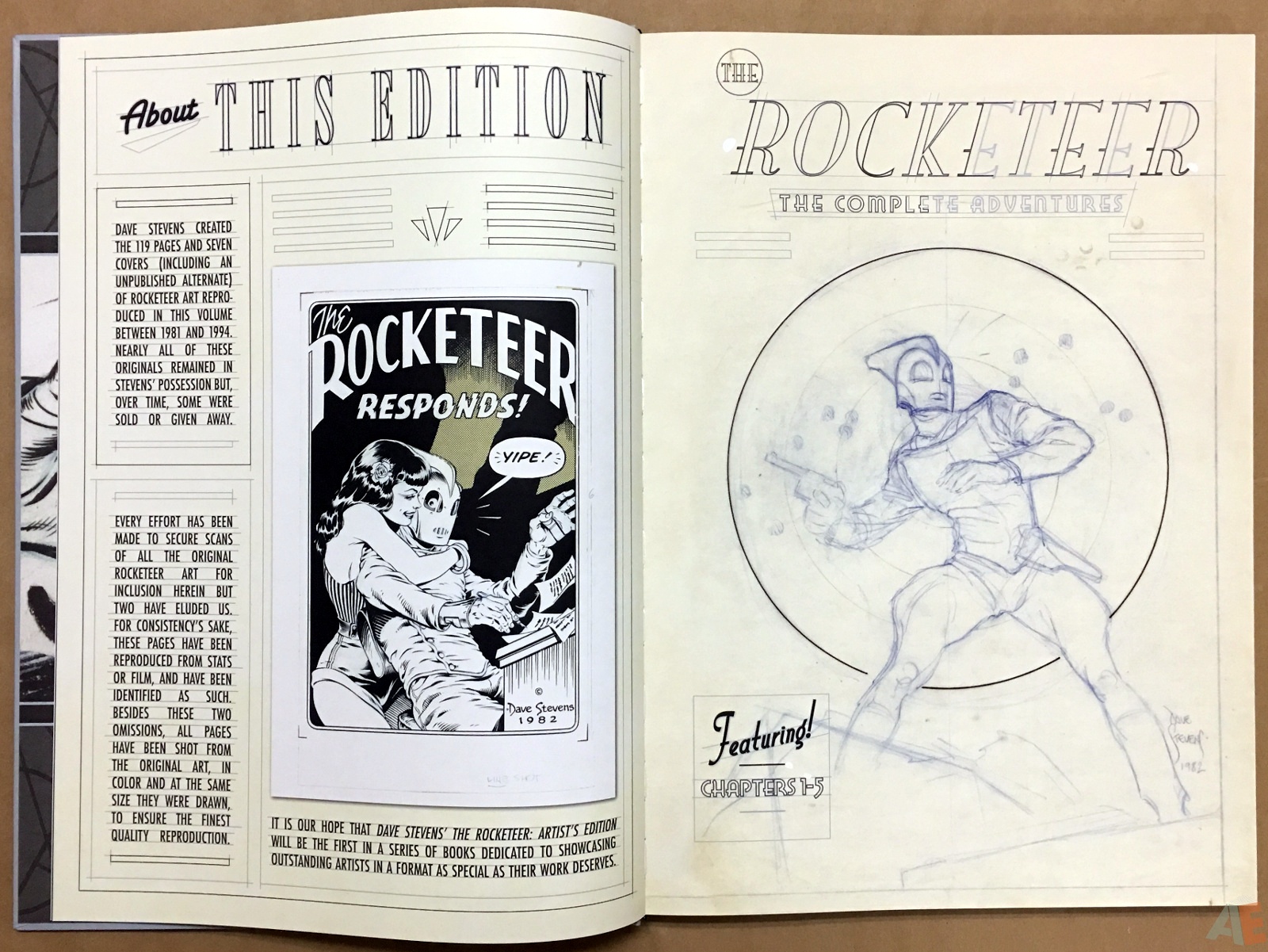 Dave Stevens’ The Rocketeer Artist’s Edition