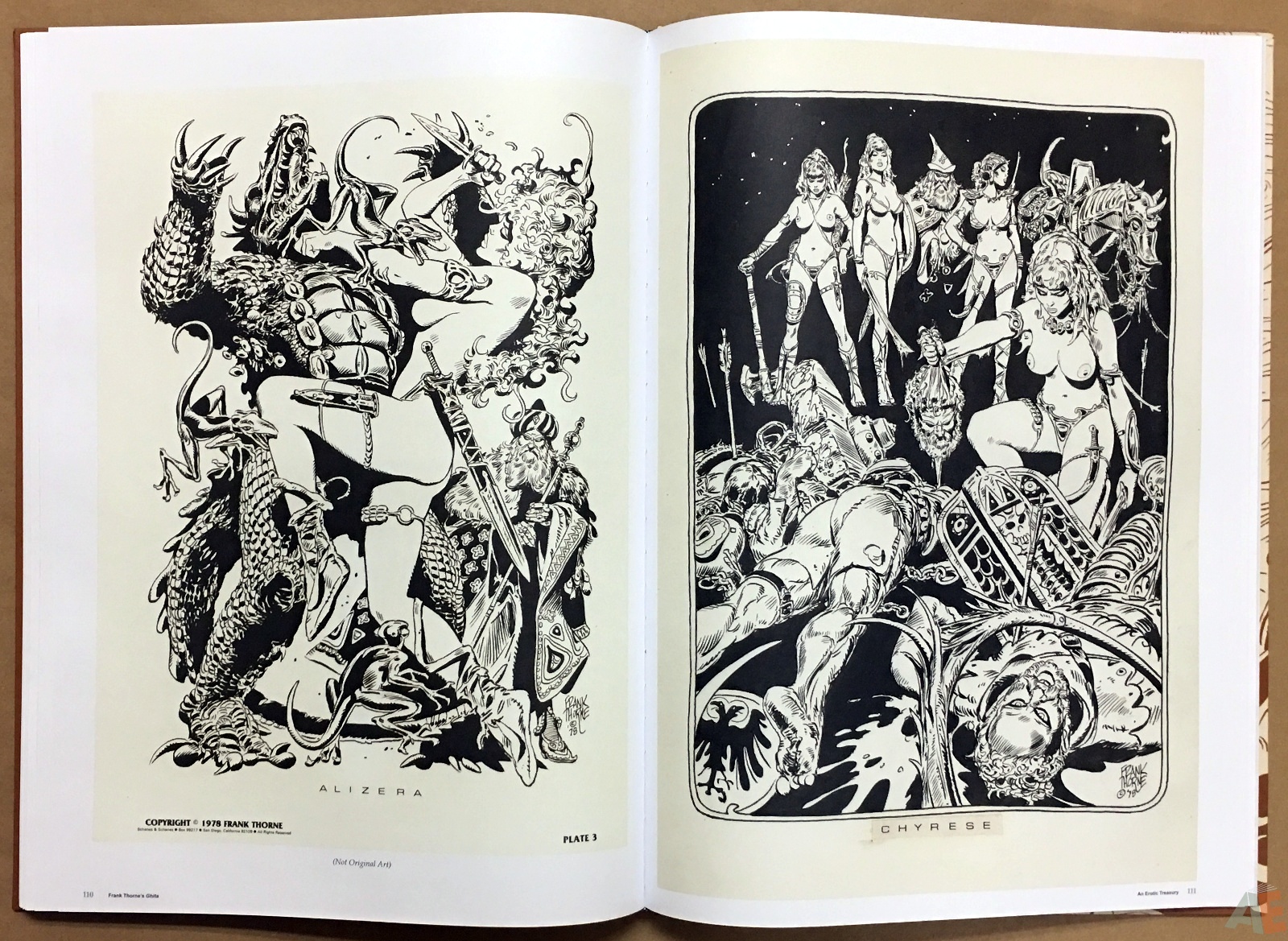Frank Thorne's Ghita An Erotic Treasury Archival Edition Volume 1