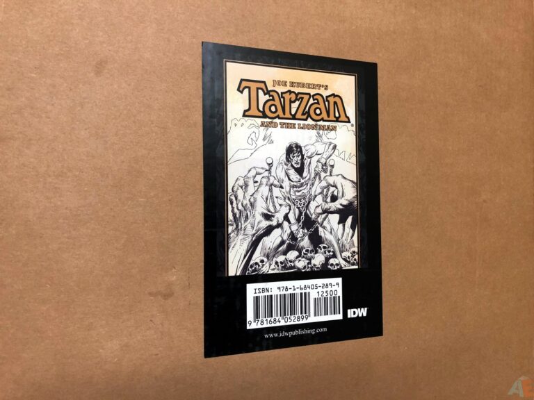 Joe Kubert’s Tarzan and the Lion Man Artist’s Edition