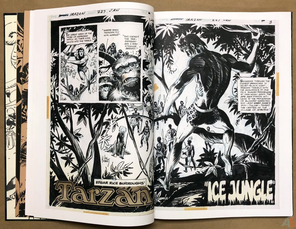 Joe Kubert’s Tarzan and the Lion Man Artist’s Edition