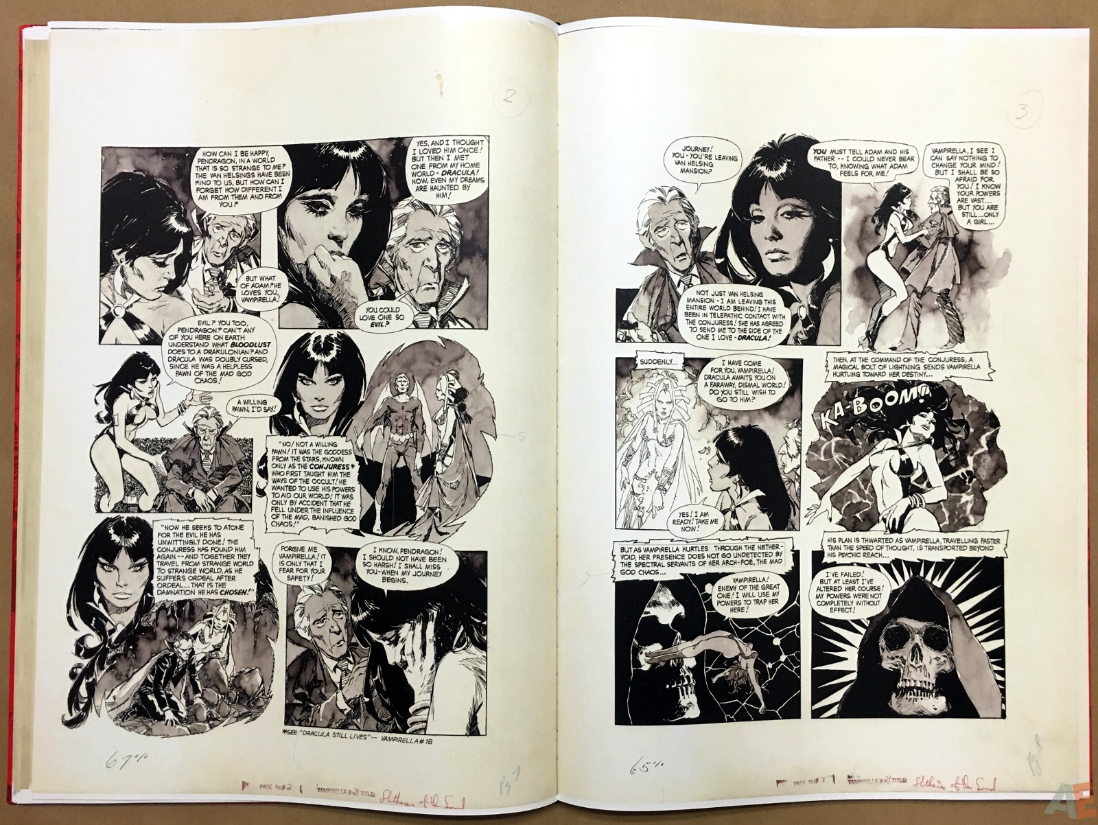 Jose Gonzalez’s Vampirella Art Edition Vol 1