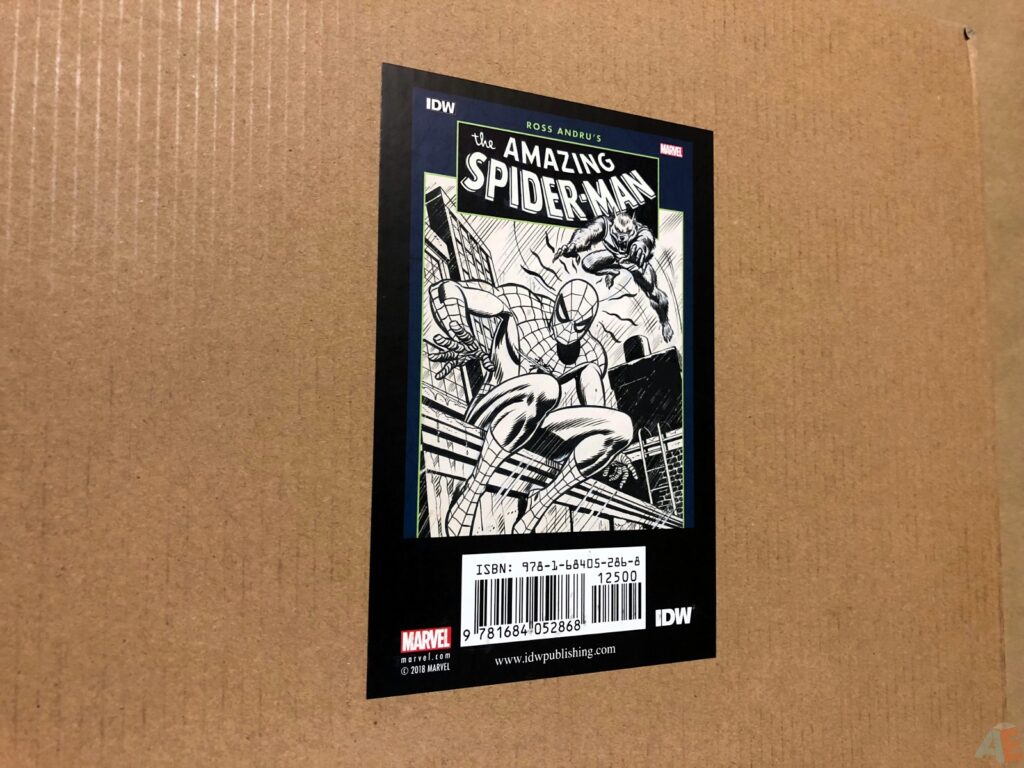 Ross Andrus The Amazing Spider Man Artists Edition Artists Edition Index 