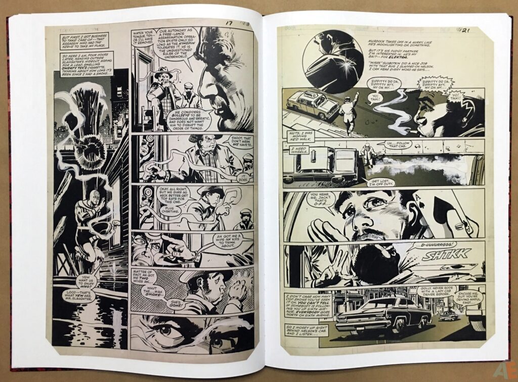 Frank Miller’s Daredevil Artifact Edition • Artist's Edition Index