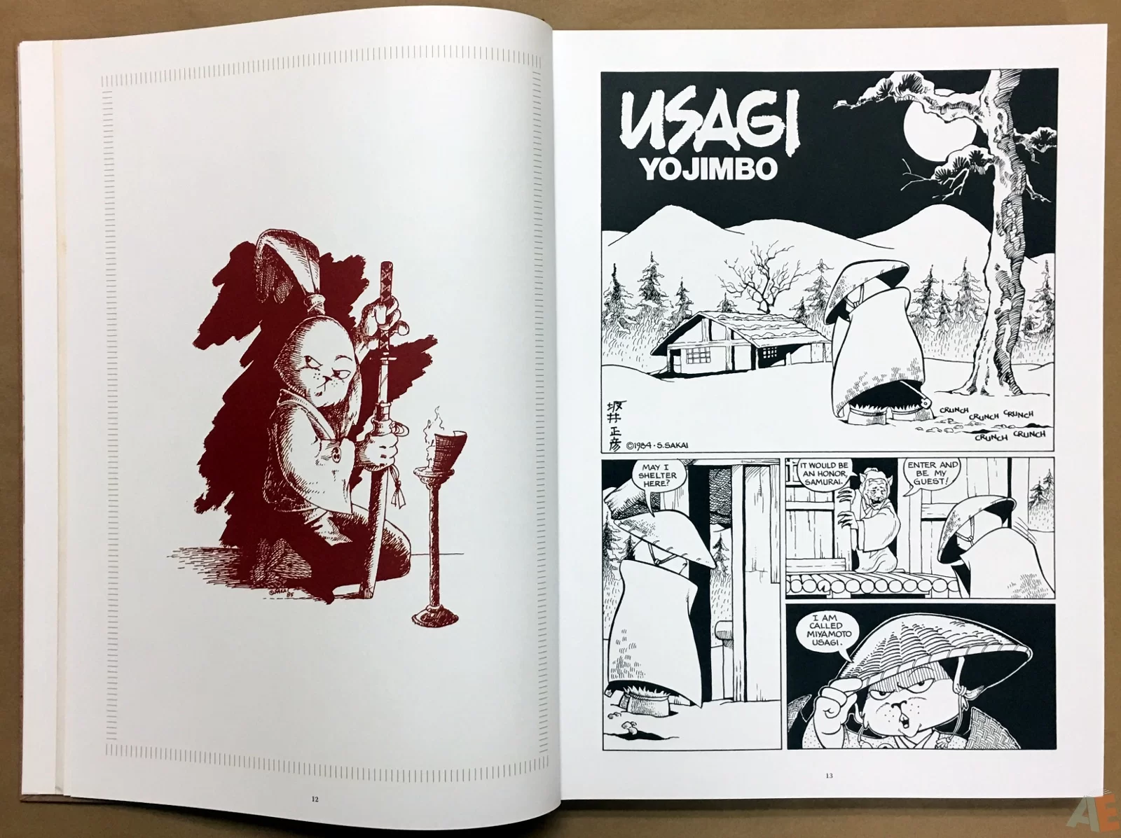 Usagi Yojimbo: Samurai and Other Stories Gallery Edition