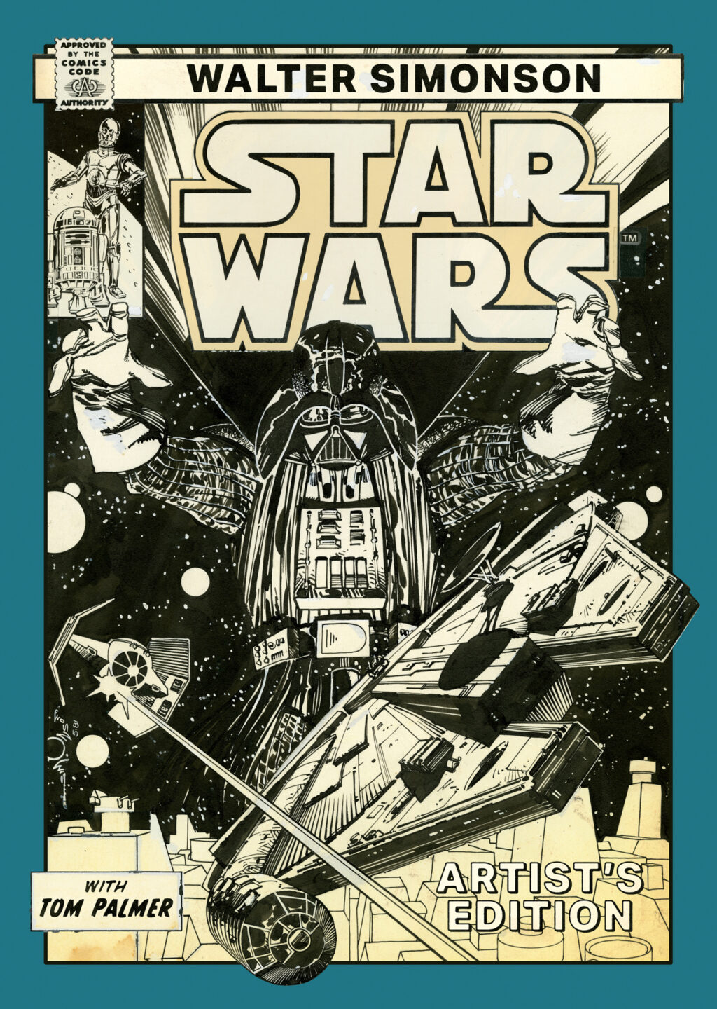 Walter Simonson's Star Wars Artist's Edition cover prelim
