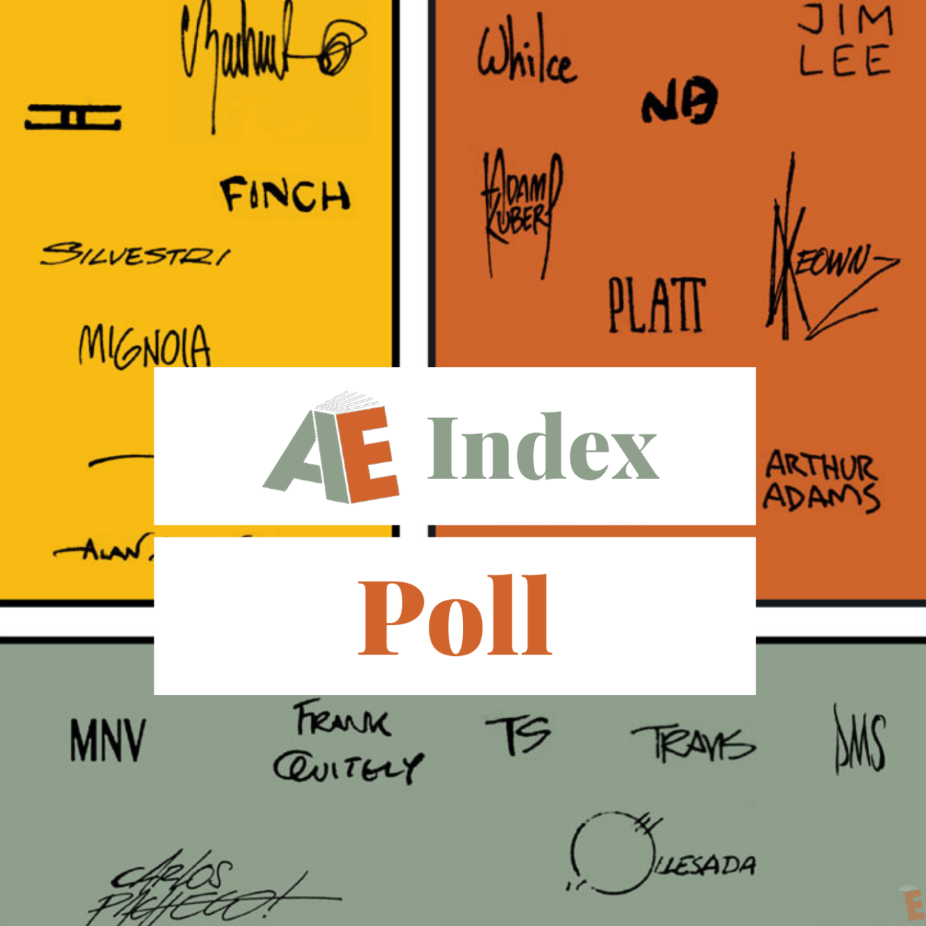 Artist's Edition Index Poll March 2019