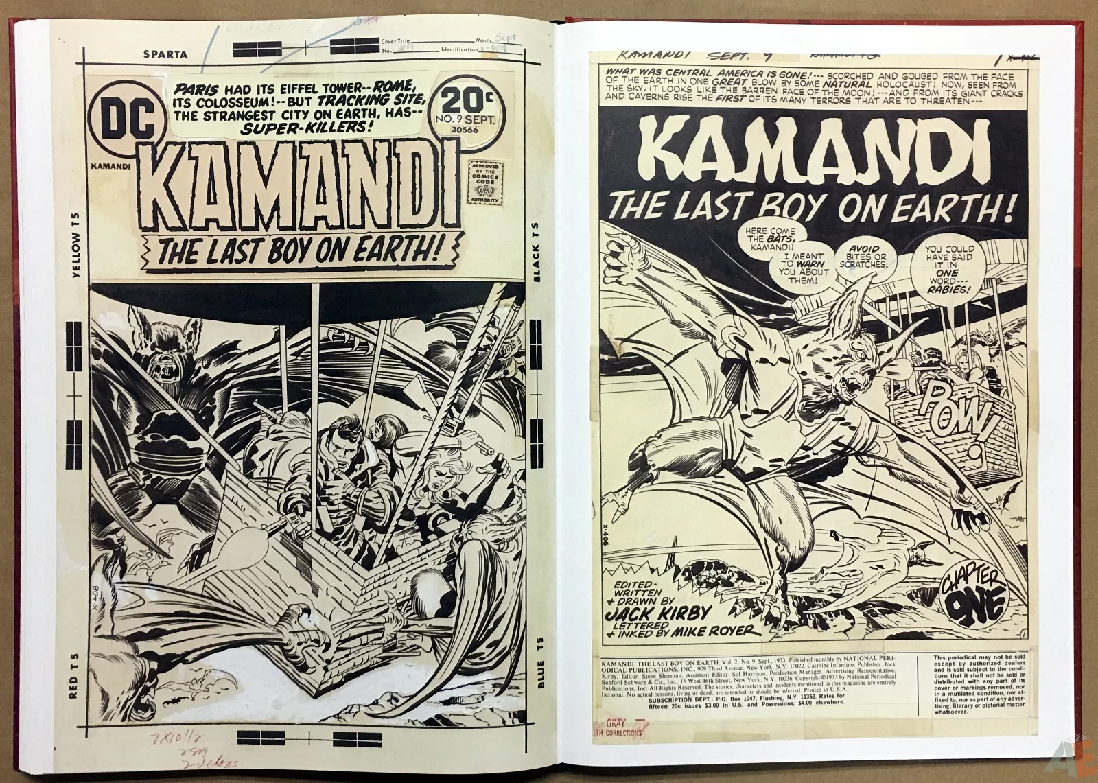 Jack Kirby Kamandi The Last Boy On Earth Artist’s Edition
