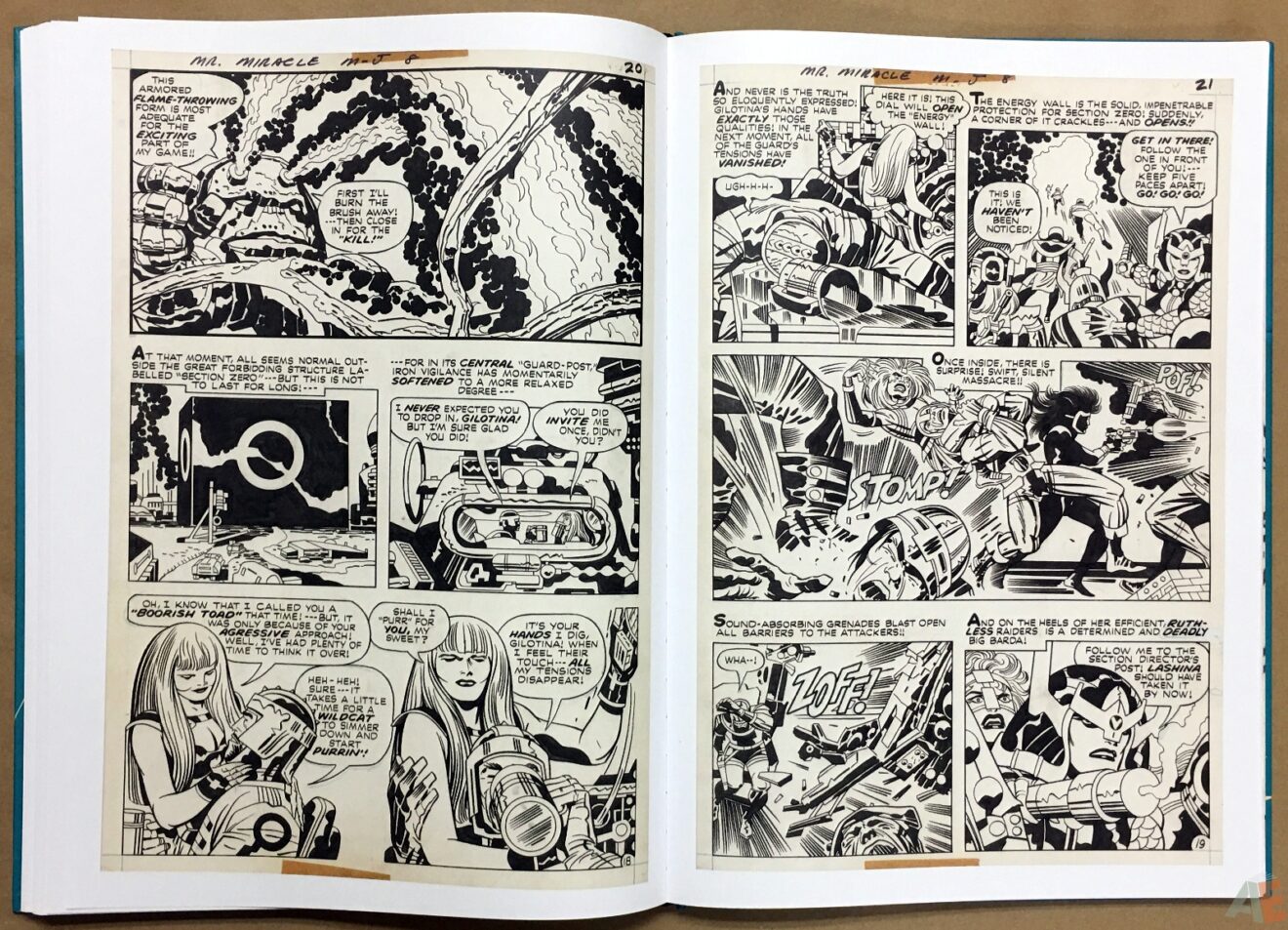 Jack Kirby Mister Miracle Artist’s Edition • Artist's Edition Index