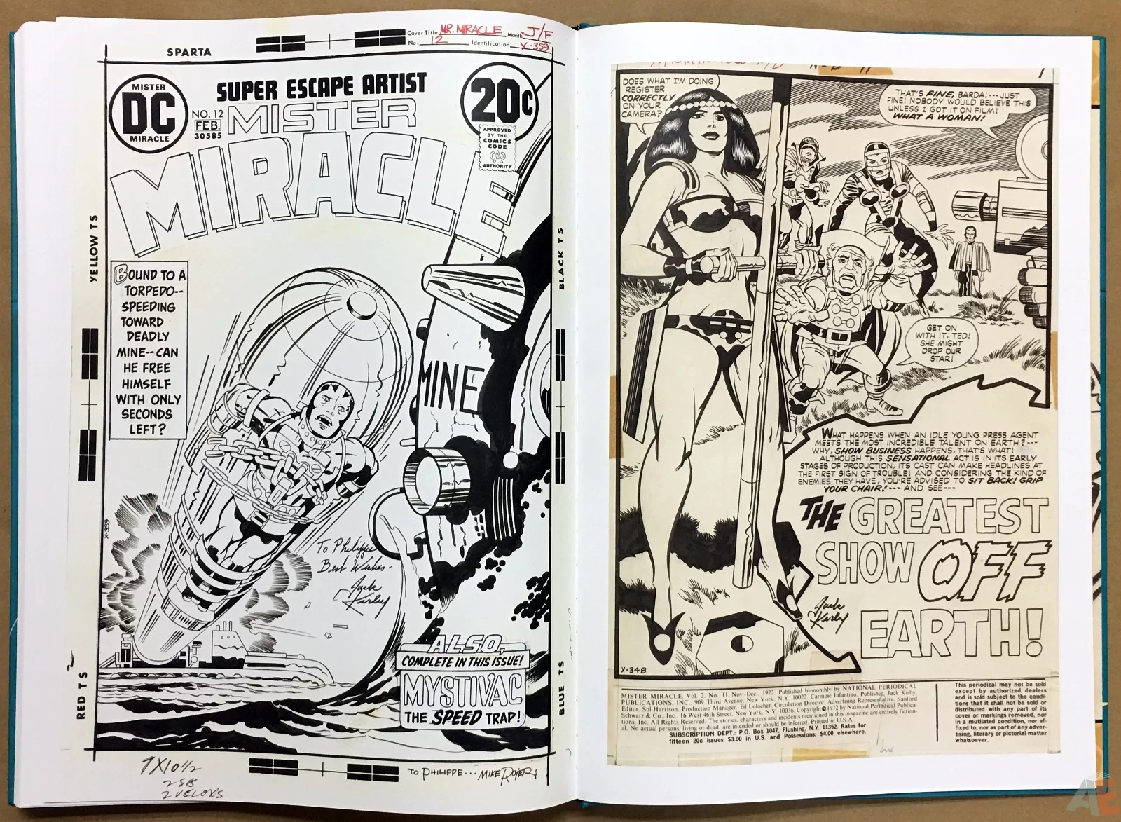 Jack Kirby Mister Miracle Artist’s Edition