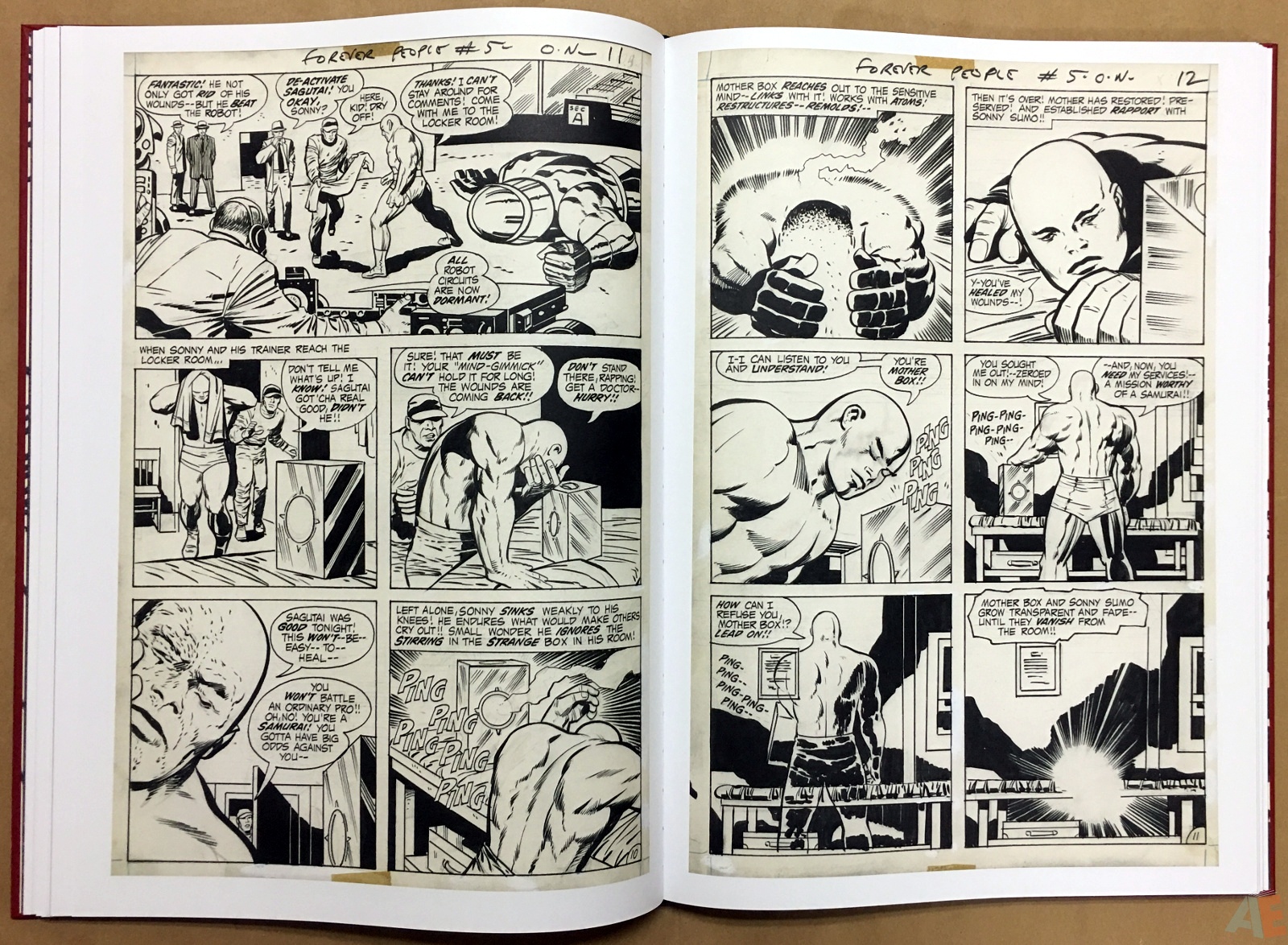 Jack Kirby The Forever People Artist’s Edition