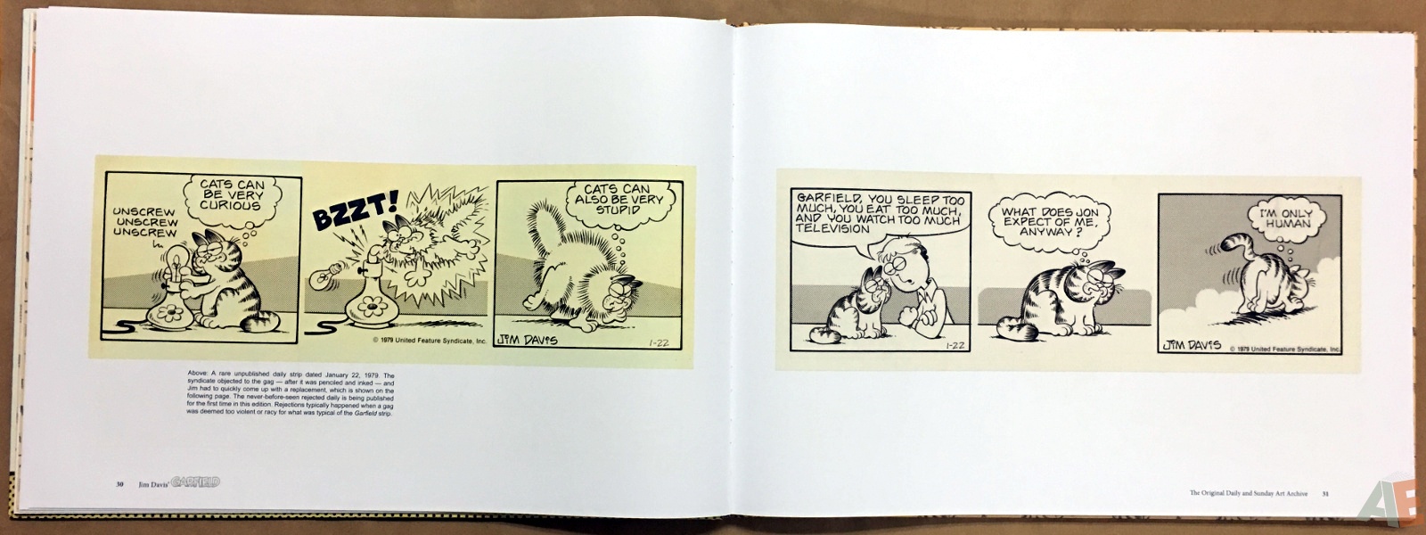 Jim Davis' Garfield: The Original Daily and Sunday Art Archive