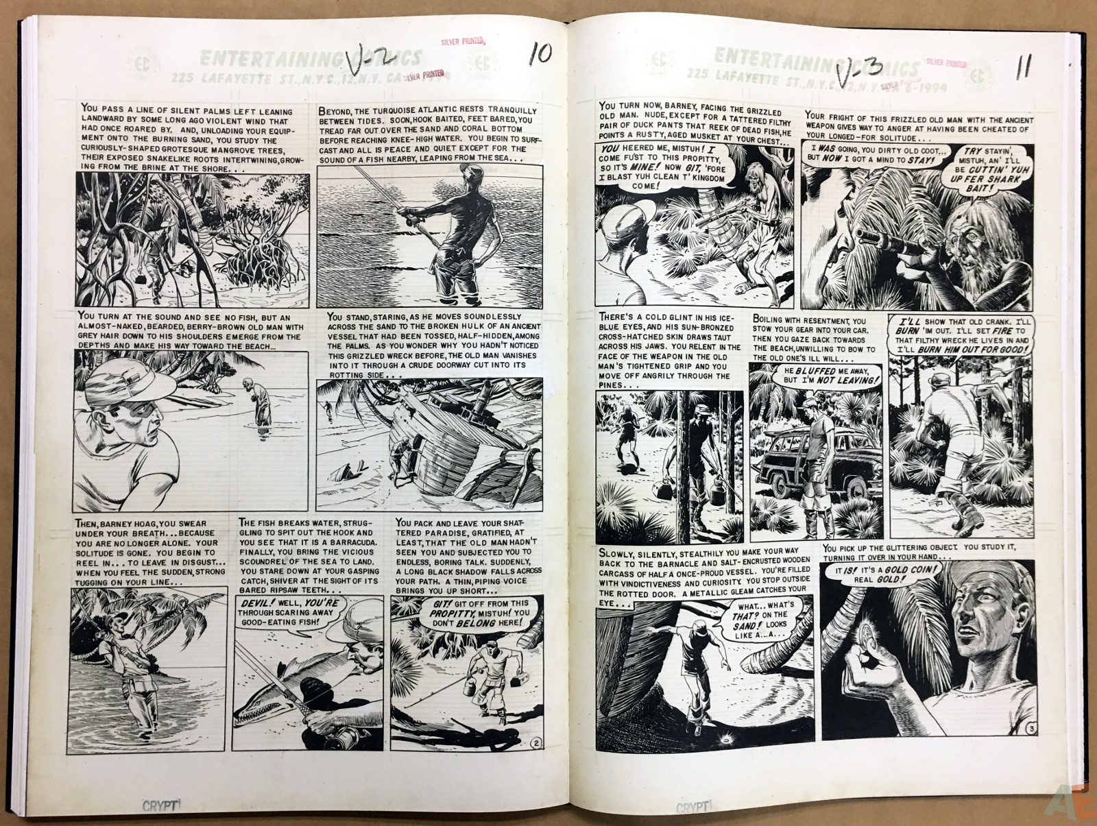 Reed Crandall's EC Stories Artist's Edition
