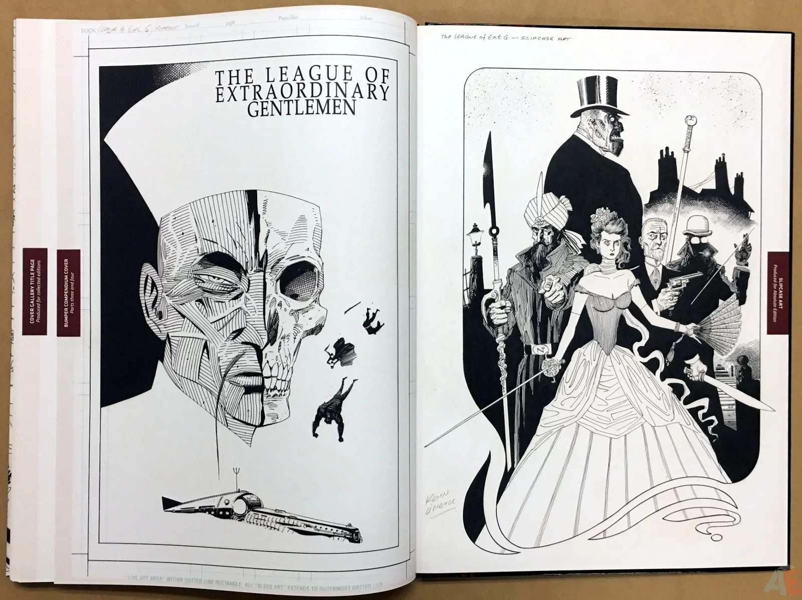 The League Of Extraordinary Gentlemen: Kevin O’Neill Gallery Edition