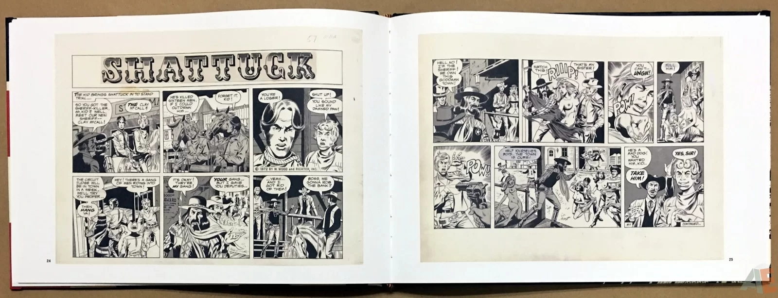 Wallace Wood Presents Shattuck Original Art Edition