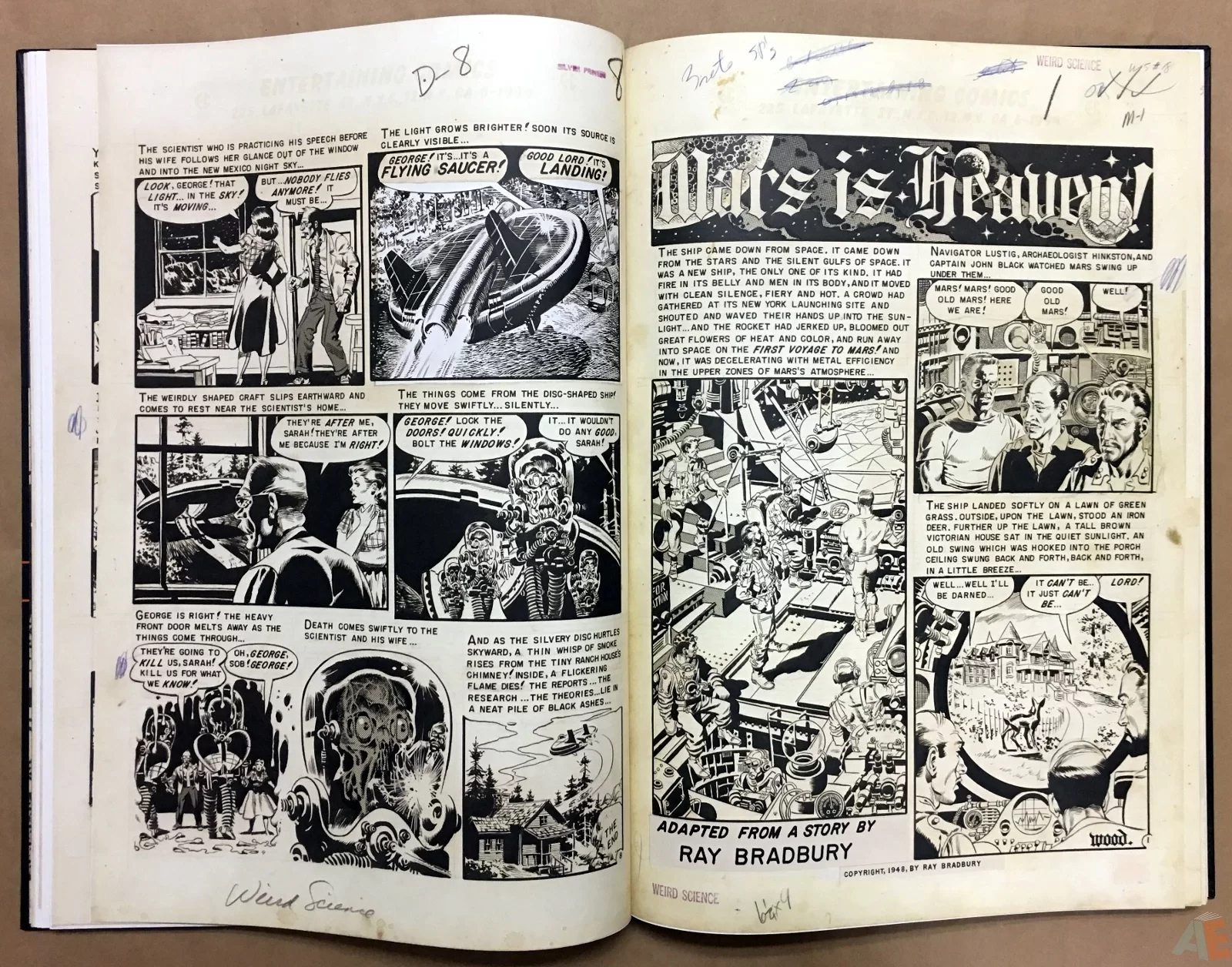 Wally Wood’s EC Stories Artist’s Edition