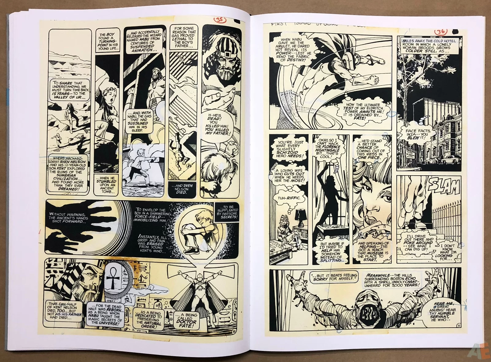 Walter Simonson Manhunter and Other Stories Artist’s Edition