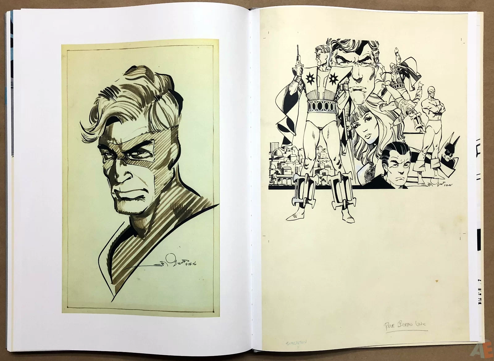 Walter Simonson Manhunter and Other Stories Artist’s Edition