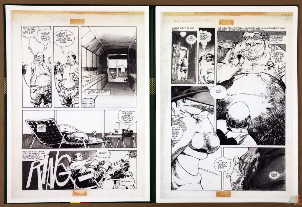 Walter Simonson's Lawnmower Man: Artist's Edition Portfolio