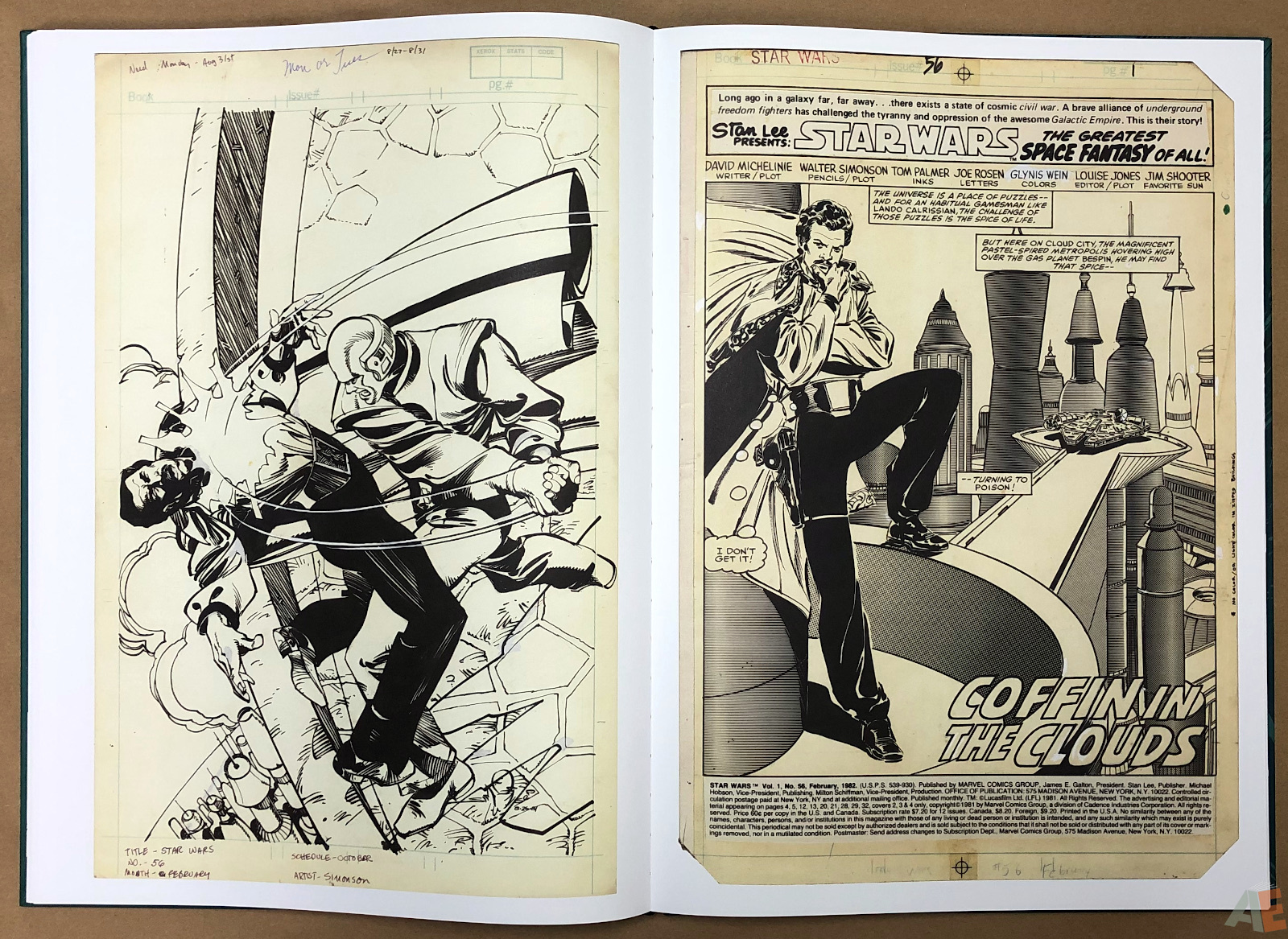 Walter Simonson Star Wars Artist's Edition