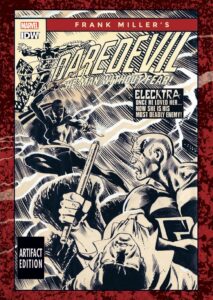 Frank Miller's Daredevil Artifact Edition cover Proper