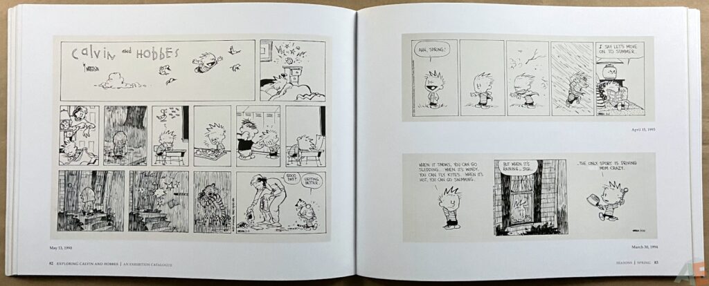 Exploring Calvin and Hobbes An Exhibition Catalogue interior 5