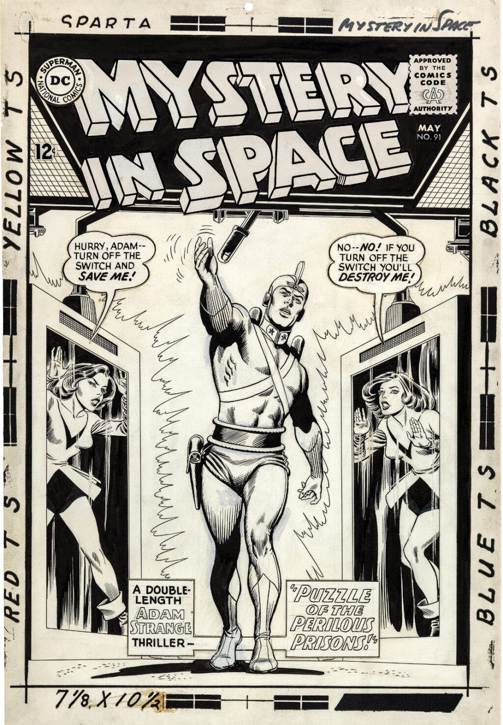 Mystery In Space issue 91 by Carmine Infantino and Murphy Anderson