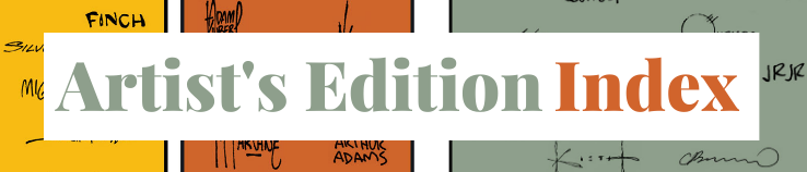 Artist's Edition Index header