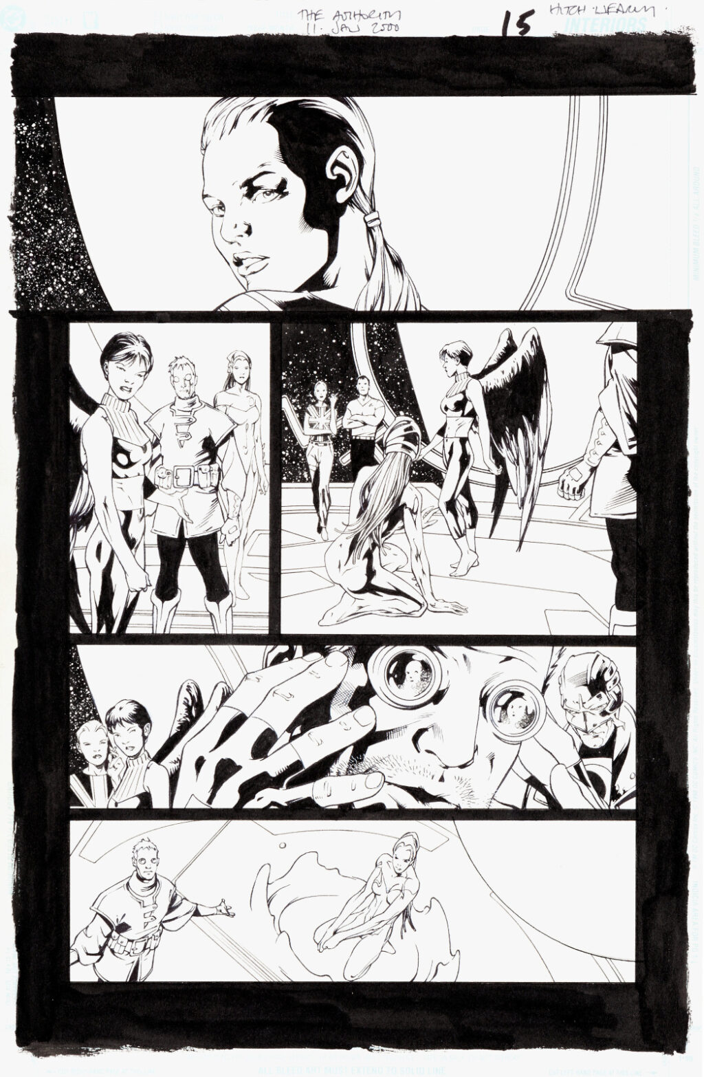 The Authority issue 11 page 15 by Bryan Hitch and Paul Neary