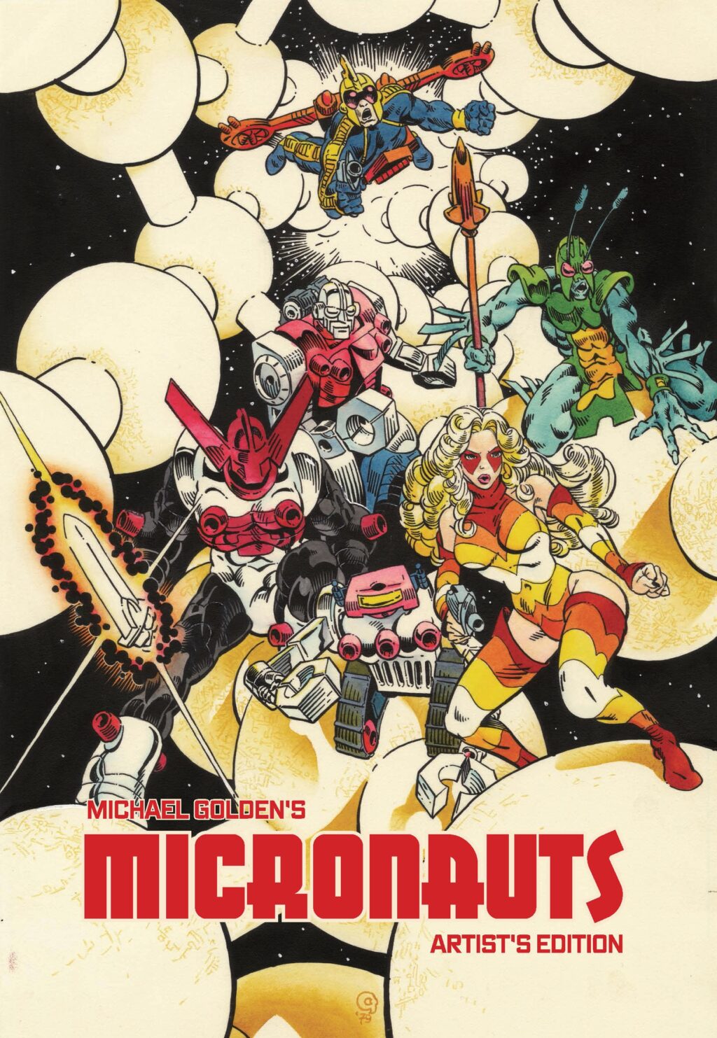 Michael Goldens Micronauts Artists Edition variant cover