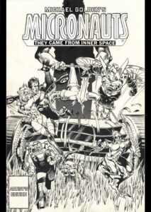 Michael Goldens Micronauts Artists Edition cover