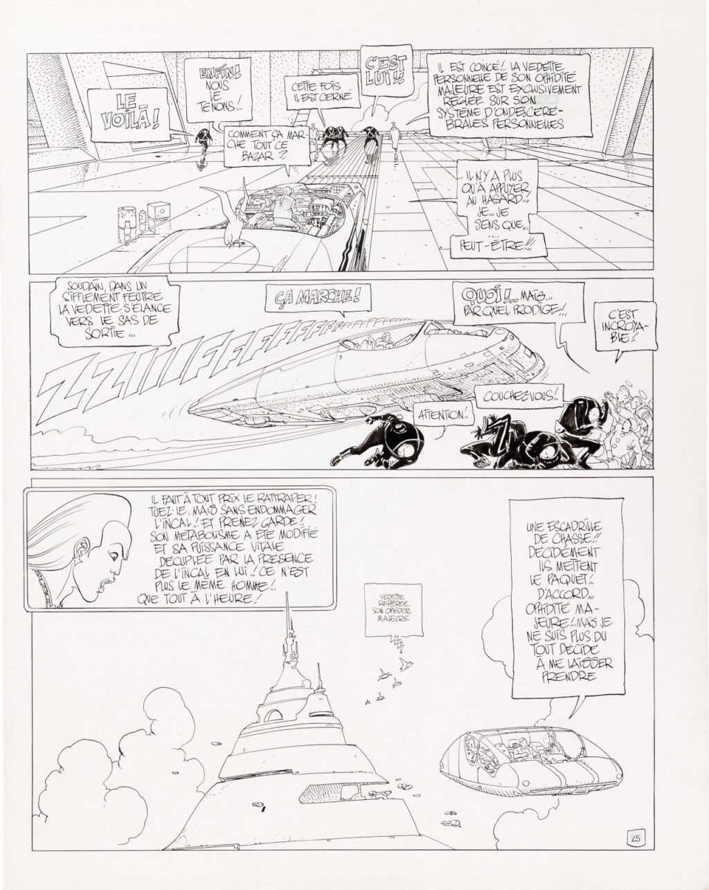 The Incal page 25 by Moebius
