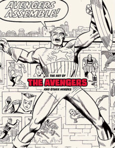 The Art of The Avengers and Other Heroes Exhibition Catalog cover