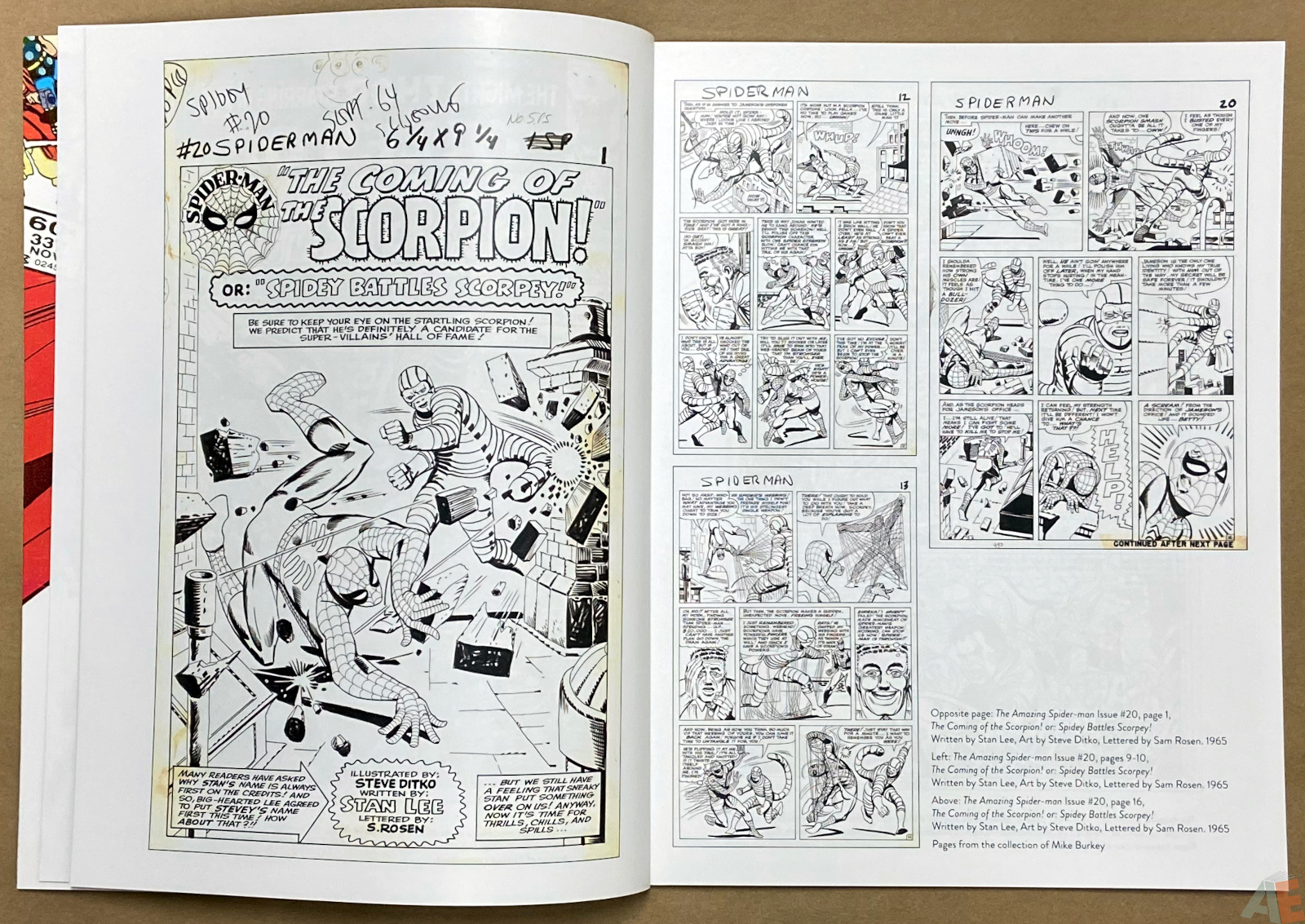 The Art of The Avengers and Other Heroes Exhibition Catalog interior 2