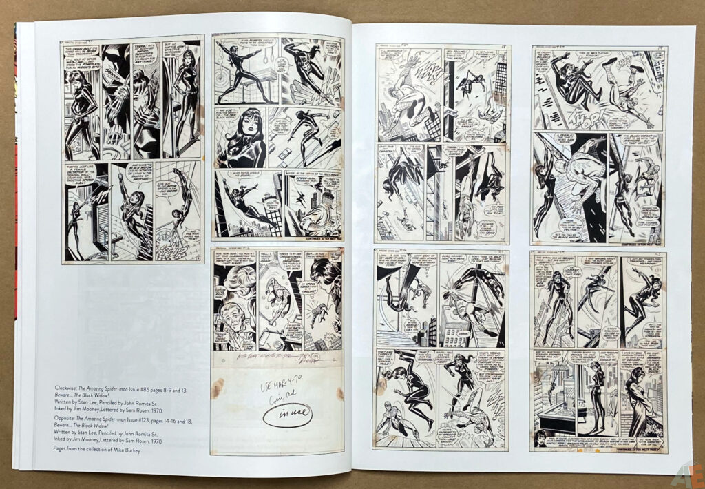 The Art of The Avengers and Other Heroes Exhibition Catalog interior 3