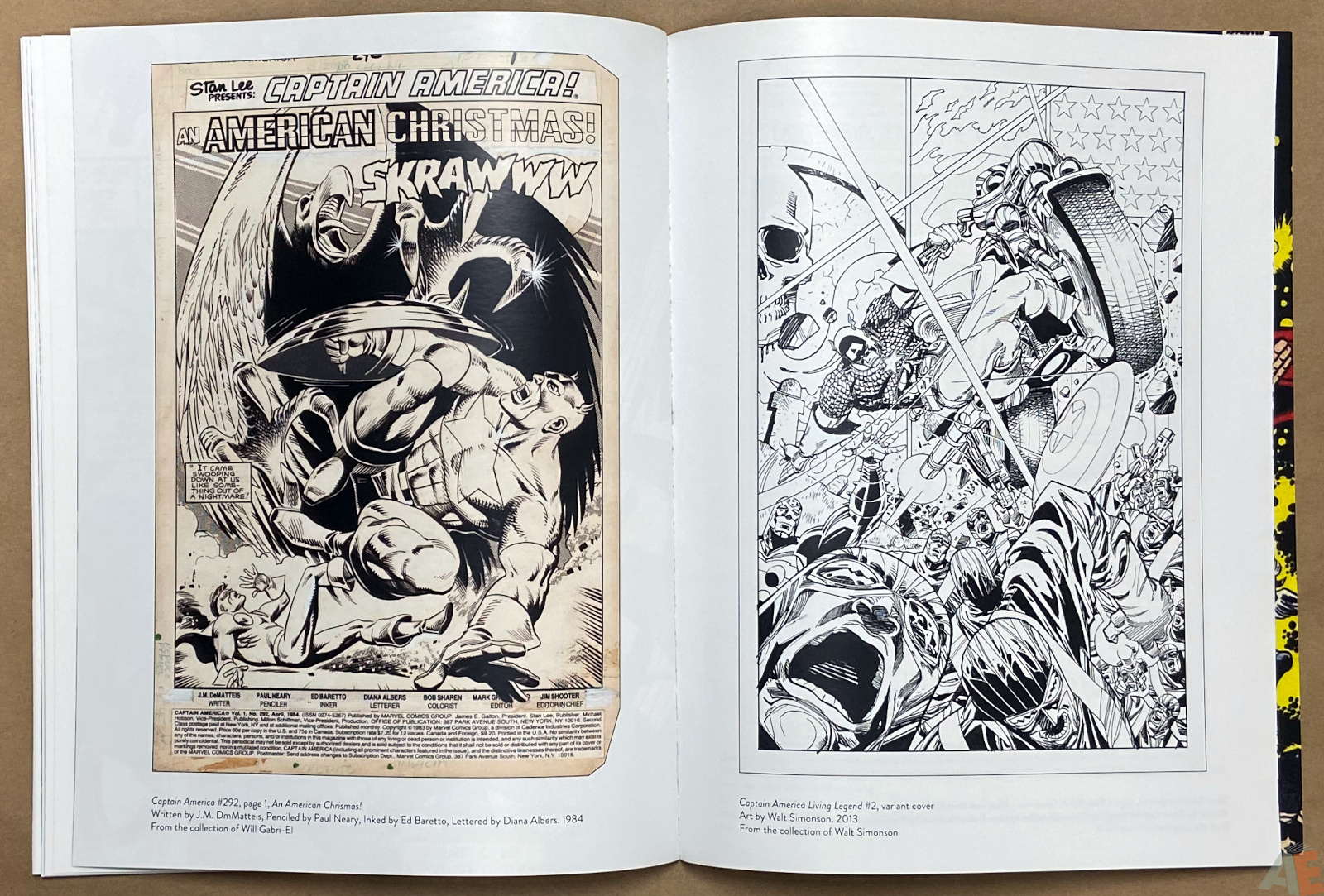 The Art of The Avengers and Other Heroes Exhibition Catalog interior 7