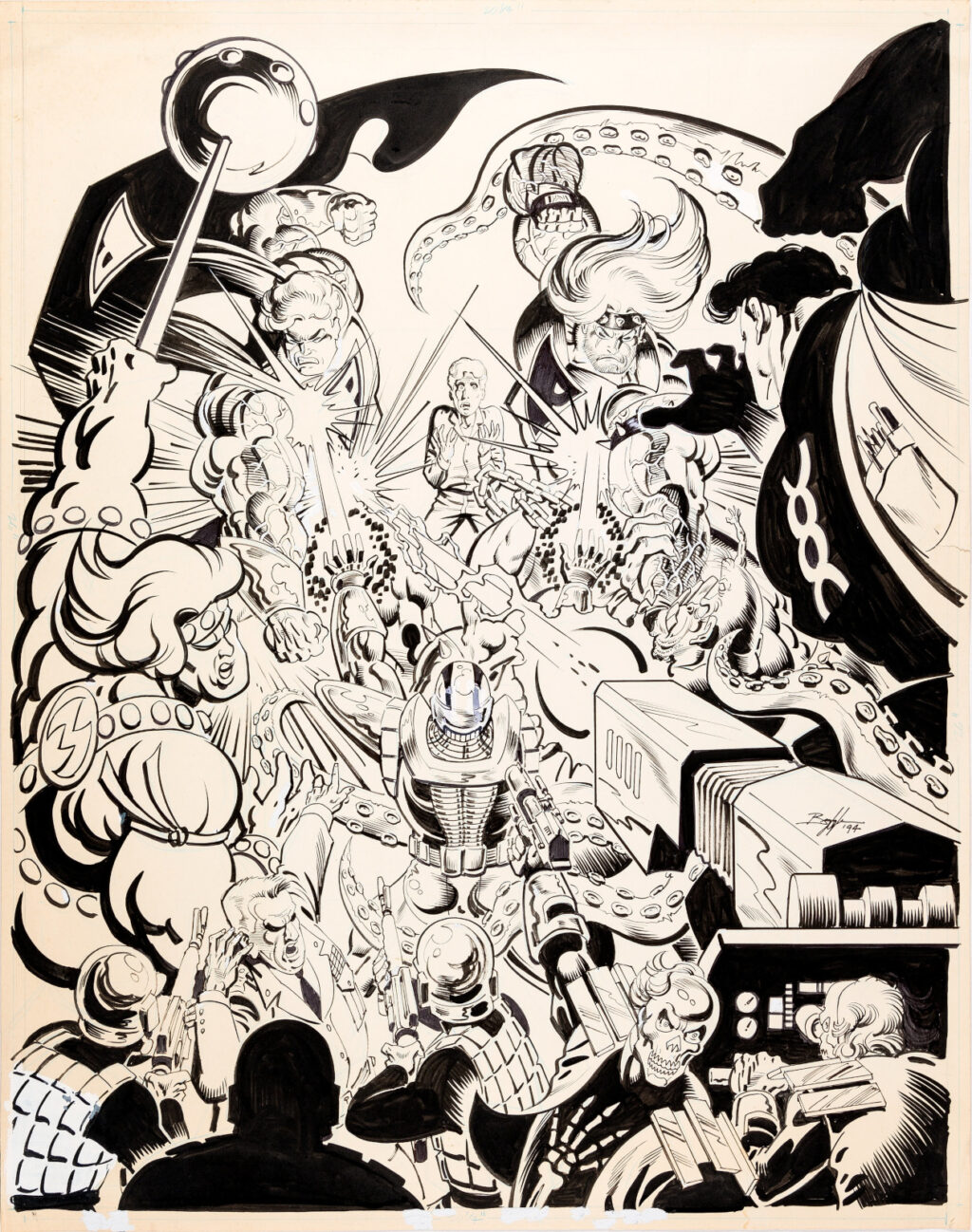 Ultraverse Retail Poster by Norm Breyfogle